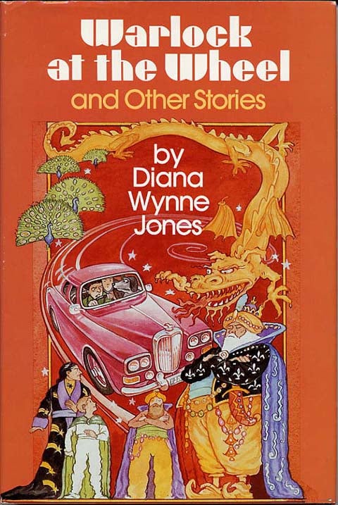 Item #10047 WARLOCK AT THE WHEEL AND OTHER STORIES. Diana Wynne Jones.