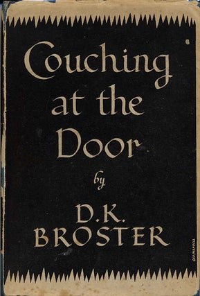 Item #10228 COUCHING AT THE DOOR. Broster