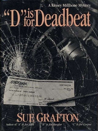 Item #10322 "D" IS FOR DEADBEAT. Sue Grafton