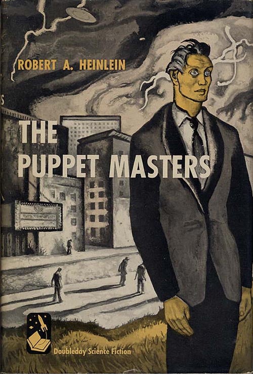 Item #10515 THE PUPPET MASTERS. Robert A. Heinlein.
