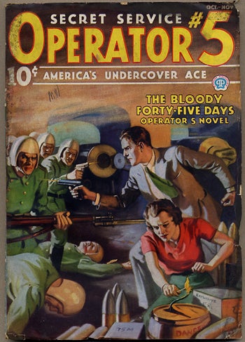 Item #10795 OPERATOR #5. 1936 OPERATOR #5. October-November, No. 4 Volume 7, Curtis Steele.
