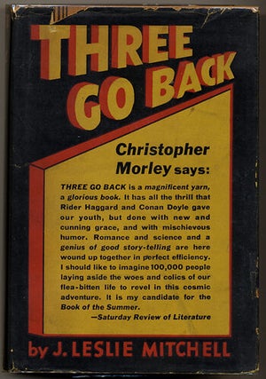 Item #11228 THREE GO BACK. Mitchell, Leslie