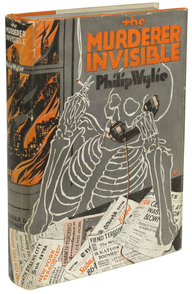 Item #11265 THE MURDERER INVISIBLE. Philip Wylie.