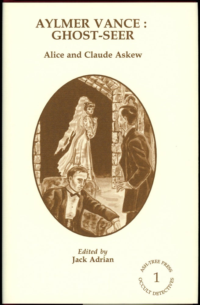 Item #11388 AYLMER VANCE: GHOST SEER. Introduction by Jack Adrian. Alice and Claude Askew.