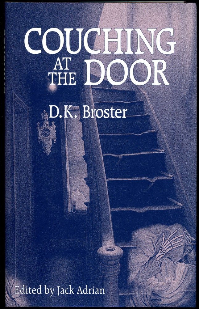 Item #11436 COUCHING AT THE DOOR: STRANGE AND MACABRE STORIES. Introduction by Jack Adrian. Broster.