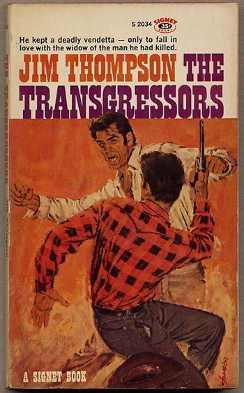 Item #11748 THE TRANSGRESSORS. Jim Thompson.