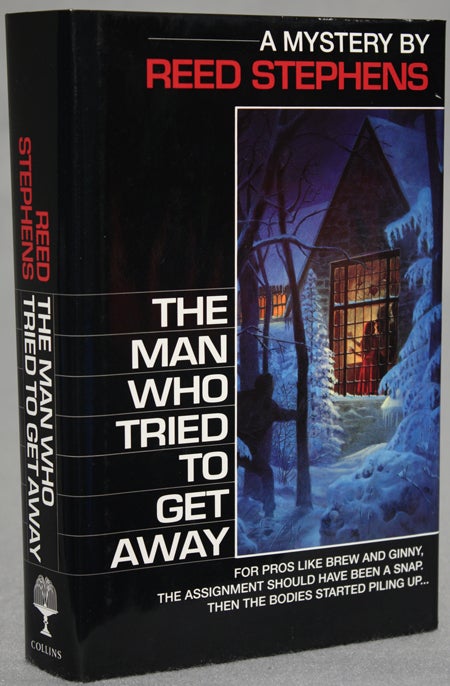 Item #11922 THE MAN WHO TRIED TO GET AWAY. Reed Stephens, Stephen R. Donaldson.