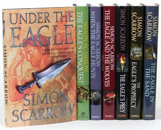 Item #11937 THE EAGLE SERIES: UNDER THE EAGLE, THE EAGLE'S CONQUEST, WHEN THE EAGLE HUNTS, THE...