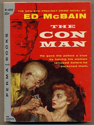 Item #12124 THE CON MAN. Ed McBain, Evan Hunter