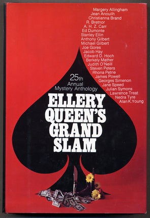Item #12378 ELLERY QUEEN'S GRAND SLAM: 25 STORIES FROM ELLERY QUEEN'S MYSTERY MAGAZINE. joint,...