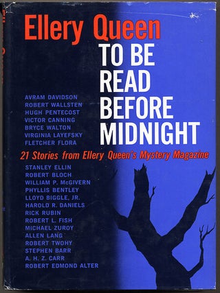 Item #12493 TO BE READ BEFORE MIDNIGHT: 21 STORIES FROM ELLERY QUEEN'S MYSTERY MAGAZINE. Frederic...