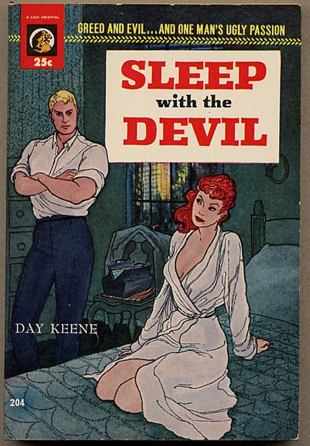 Item #12561 SLEEP WITH THE DEVIL. Day Keene, Gunnard Hjerststedt.