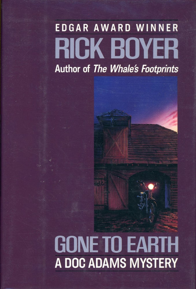 Item #1271 GONE TO EARTH. Rick Boyer.