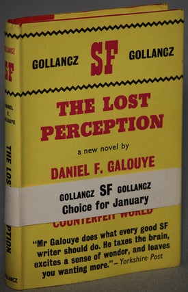 Item #12738 THE LOST PERCEPTION. Daniel F. Galouye