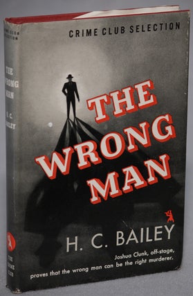 Item #12780 THE WRONG MAN. Bailey