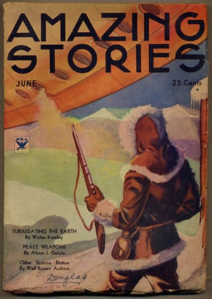Item #13400 AMAZING STORIES. June, 1934. 1934. T. O'conor Sloane AMAZING STORIES. June, Ed, No. 2...
