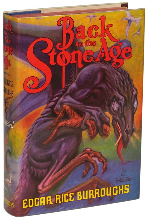 Item #14126 BACK TO THE STONE AGE. Edgar Rice Burroughs.
