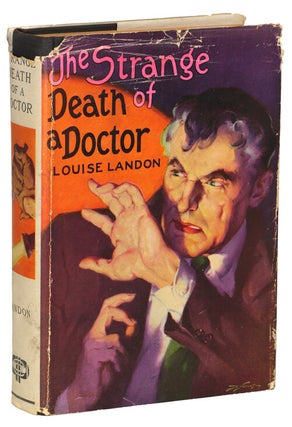 Item #14156 STRANGE DEATH OF A DOCTOR. Louise Landon, Fairy Louise Platt Hauck
