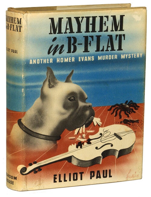 MAYHEM IN B-FLAT. Elliot Paul.