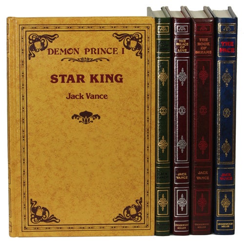 Item #14238 THE DEMON PRINCES SERIES: THE STAR KING, THE KILLING MACHINE, THE PALACE OF LOVE, THE FACE and THE BOOK OF DREAMS (5 volumes). John Holbrook Vance, "Jack Vance."