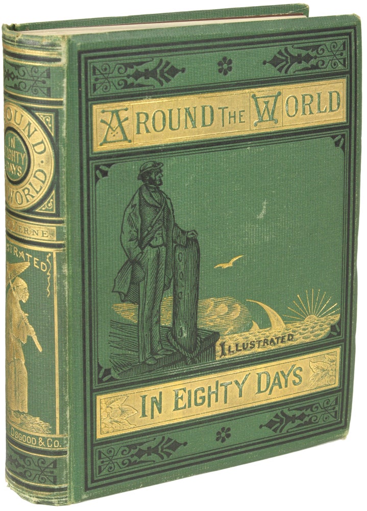 Item #14497 AROUND THE WORLD IN EIGHTY DAYS ... Translated by Geo. M. Towle. Jules Verne.