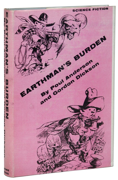 Item #14748 EARTHMAN'S BURDEN. Poul Anderson, Gordon R. Dickson.