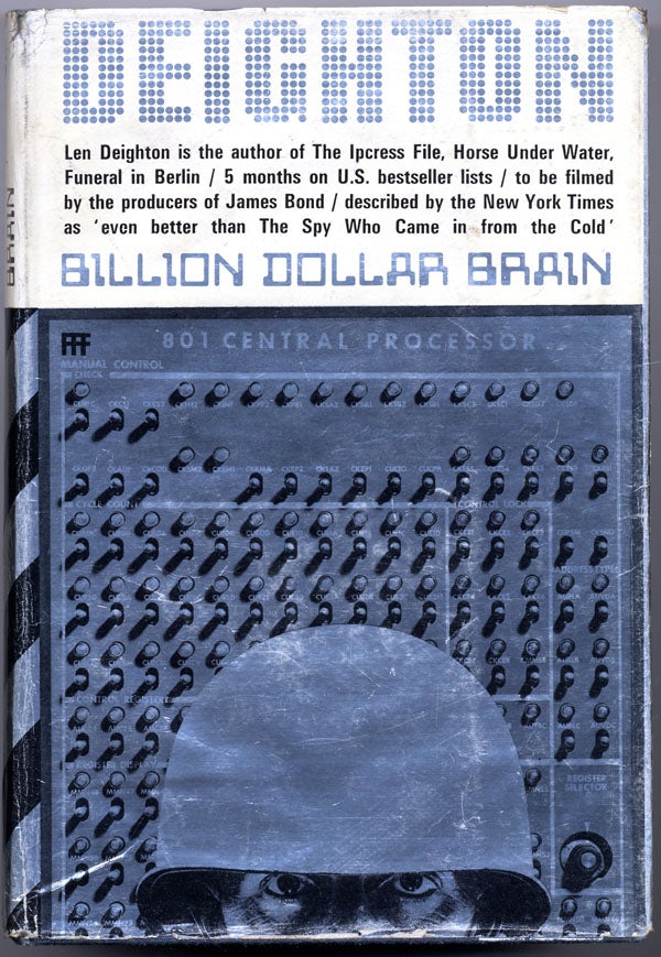 Item #14809 BILLION DOLLAR BRAIN. Len Deighton.