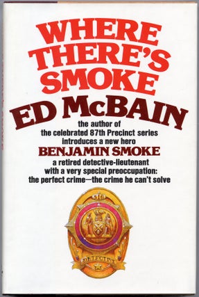 Item #14955 WHERE THERE'S SMOKE. Ed McBain, Evan Hunter