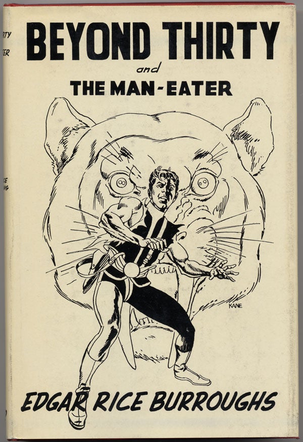 Item #15338 BEYOND THIRTY AND THE MAN-EATER. Edgar Rice Burroughs.