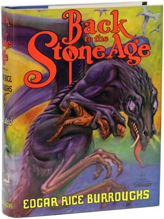 Item #15598 BACK TO THE STONE AGE. Edgar Rice Burroughs