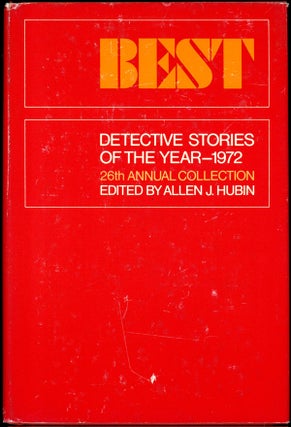 Item #15862 BEST DETECTIVE STORIES OF THE YEAR: 26th ANNUAL COLLECTION. Allen J. Hubin