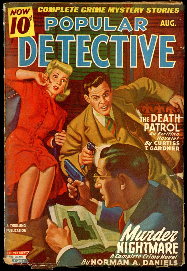 Item #16198 POPULAR DETECTIVE. 1945 POPULAR DETECTIVE. August, No. 2 Volume 29.