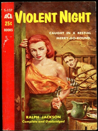 Item #16400 VIOLENT NIGHT. Ralph Jackson
