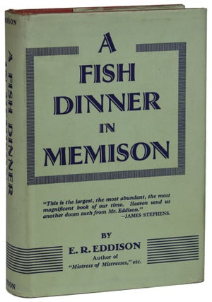 Item #16585 A FISH DINNER IN MEMISON. Eddison