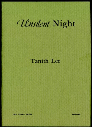 Item #16664 UNSILENT NIGHT. Tanith Lee