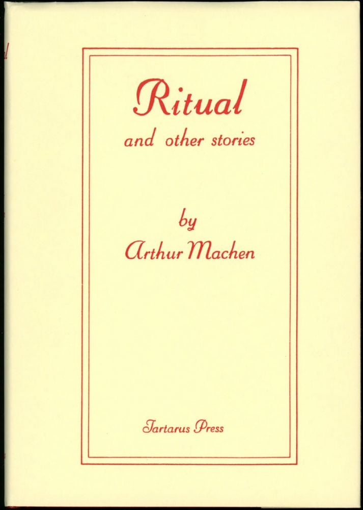 Item #17347 RITUAL: AND OTHER STORIES. Arthur Machen.