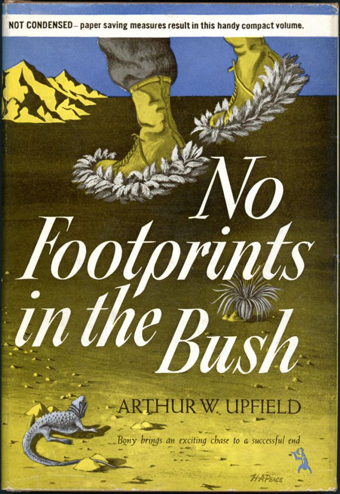 Item #17359 NO FOOTPRINTS IN THE BUSH. Arthur W. Upfield.