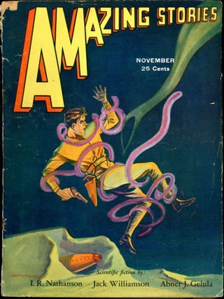 Item #17410 AMAZING STORIES. 1931 . AMAZING STORIES. November, T. O'Connor Sloane, No. 8 Volume 6