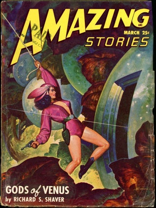 Item #17901 AMAZING STORIES. 1948. . AMAZING STORIES. March, Raymond A. Palmer, No. 3 Volume 22