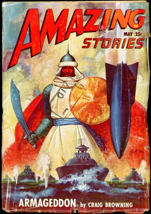 Item #17903 AMAZING STORIES. 1948. . AMAZING STORIES. May, Raymond A. Palmer, No. 5 Volume 22