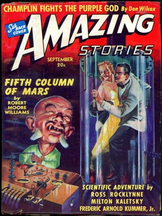 Item #17930 AMAZING STORIES. 1940. . AMAZING STORIES. September, Bernard G. Davis, No. 9 Volume14