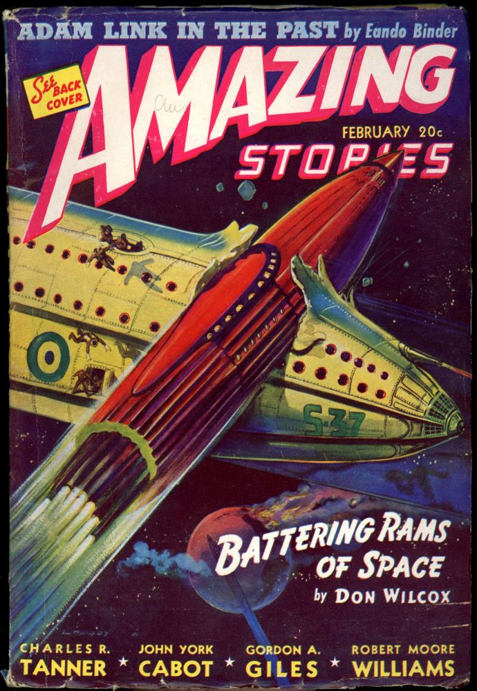 Item #17932 AMAZING STORIES. 1941. . AMAZING STORIES. February, Bernard G. Davis, No. 2 Volume 15.