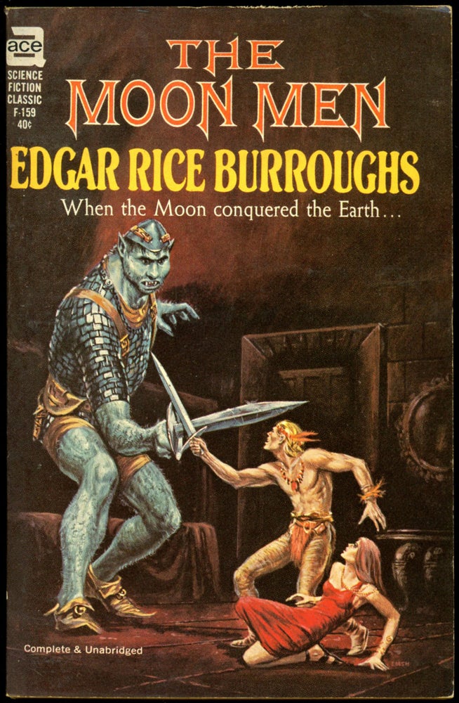 Item #18267 THE MOON MEN. Edgar Rice Burroughs.
