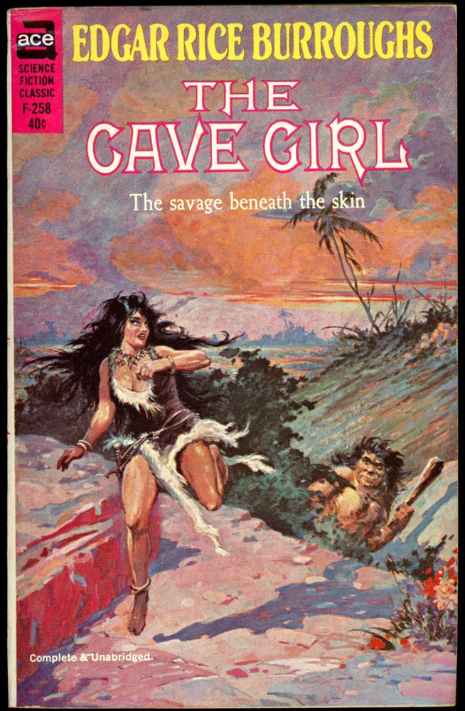 Item #18268 THE CAVE GIRL. Edgar Rice Burroughs.
