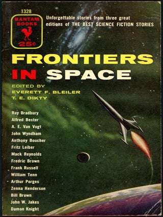Item #18272 FRONTIERS IN SPACE: SELECTIONS FROM THE BEST SCIENCE FICTION STORIES. Everett F....
