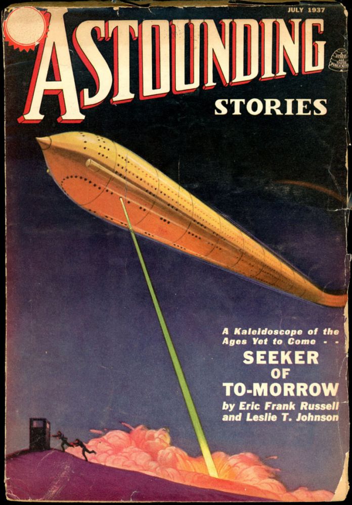 Item #18363 ASTOUNDING STORIES. ASTOUNDING STORIES. July 1937. . F. Orlin Tremaine, No. 5 Volume 19.