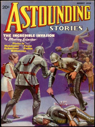 Item #18368 ASTOUNDING STORIES. ASTOUNDING STORIES. August 1936. . F. Orlin Tremaine, No. 6...