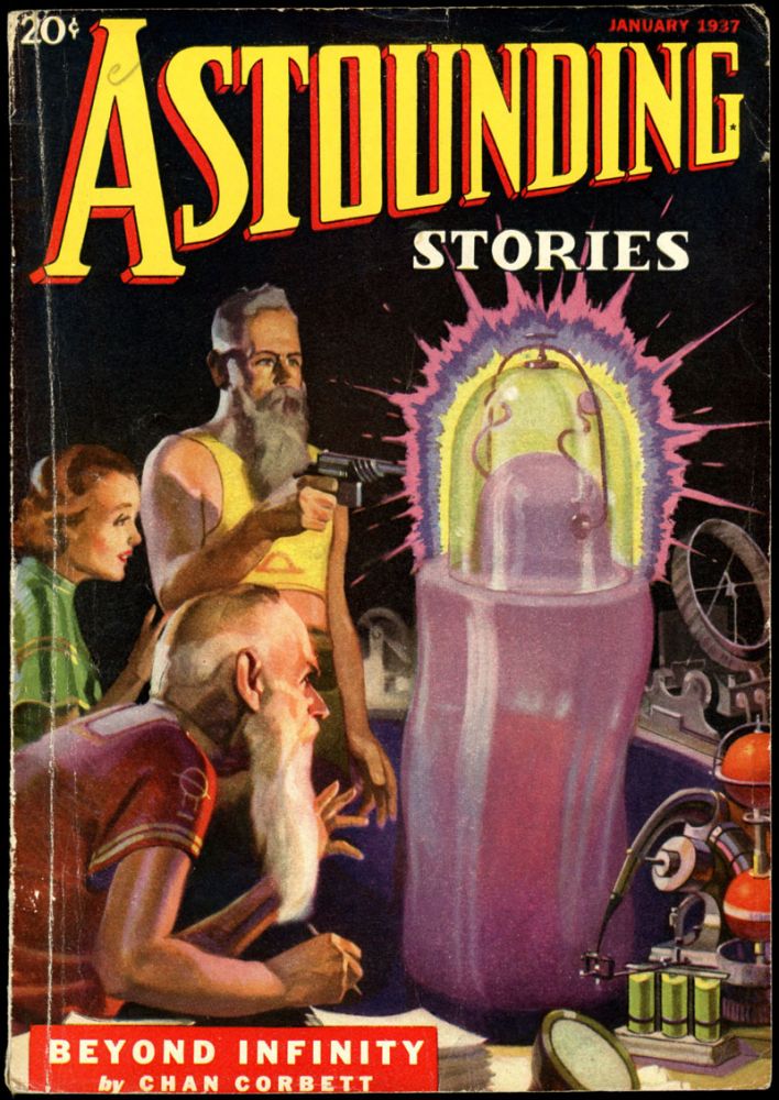 Item #18417 ASTOUNDING STORIES. ASTOUNDING STORIES. January 1937. . F. Orlin Tremaine, No. 5 Volume 18.