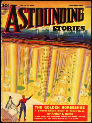 Item #18426 ASTOUNDING STORIES. ASTOUNDING STORIES. November 1937. . John W. Campbell Jr, No. 3...