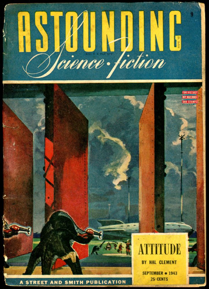 Item #18473 ASTOUNDING SCIENCE FICTION. Ray Bradbury, ASTOUNDING SCIENCE FICTION. September 1943. . John W. Campbell Jr, Volume 32 No. 1.